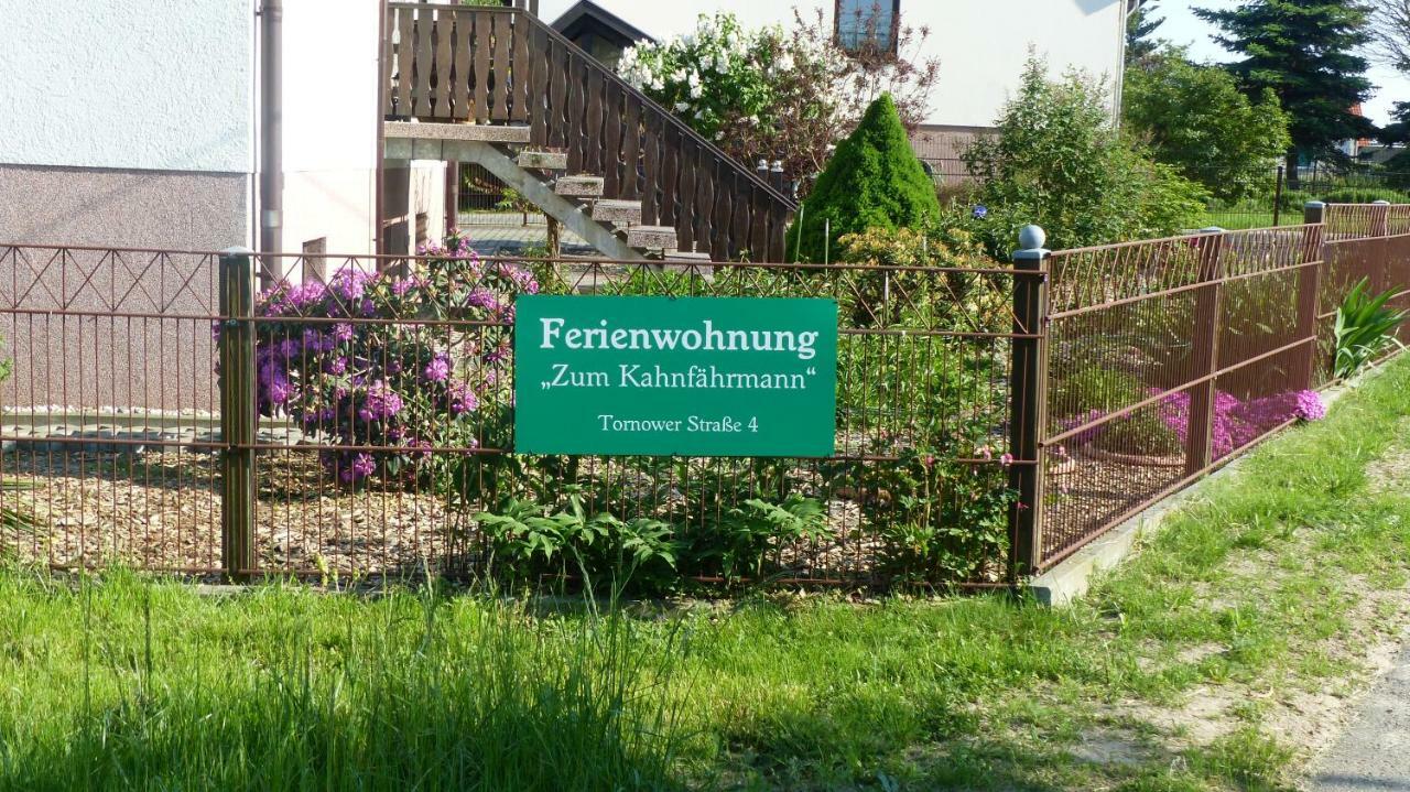 Ferienwohnung Zum Kahnfahrmann Lübbenau Dış mekan fotoğraf